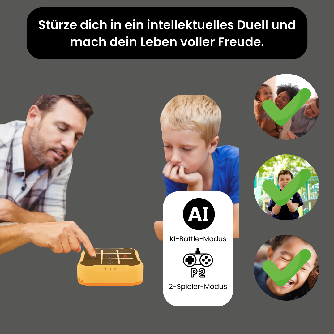 TactoX – Das elektronische Tic-Tac-Toe-Spiel